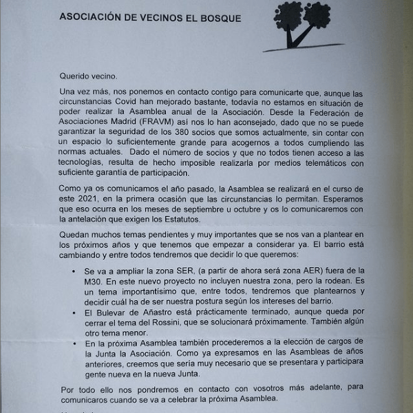 comunicado