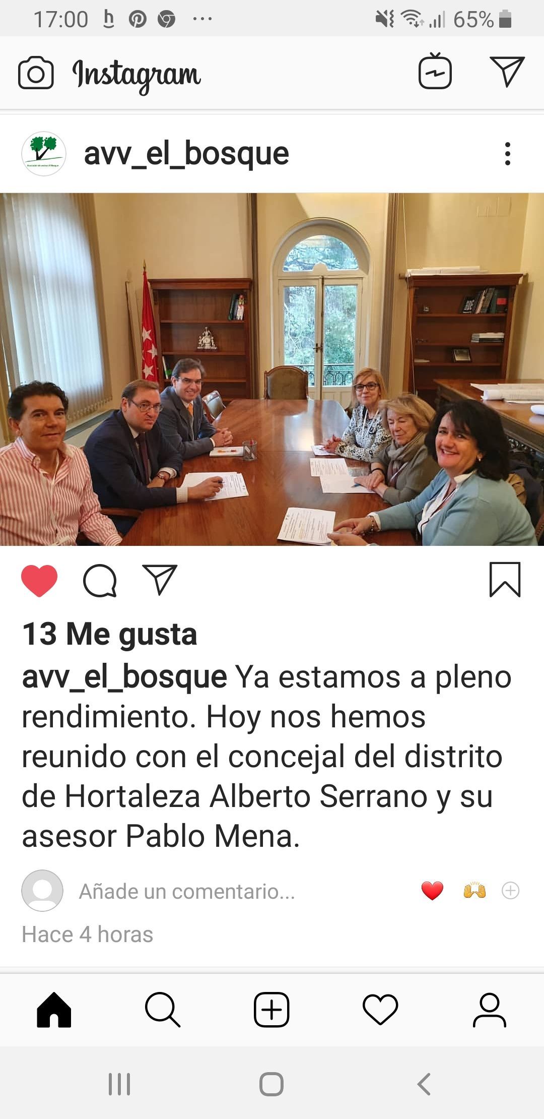 reunion junta